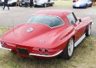 Chevrolet Corvette C2 Sting Ray  Chevrolet Corvette C2 Sting Ray, Aubamerican days, Aérodrome de Brienne-le-château, 24 mai 2024