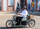 Cyclomoteur triporteur  Cyclomoteur triporteur, bouchon de Joigny, 5 septembre 2021