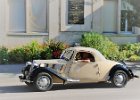 Citroën 11B coupé Traction, bouchon de Joigny, 4 septembre 2022