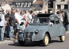 Citroën 2cv, bouchon de Joigny, 4 septembre 2022