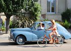 Peugeot 203  Peugeot 203, bouchon de Joigny, 3 septembre 2023
