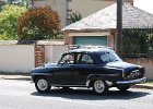 Simca Aronde  Simca Aronde, bouchon de Joigny, 3 septembre 2023