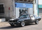 Ford Mustang  Ford Mustang, bouchon de Joigny, 1 septembre 2024