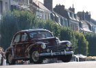 Peugeot 203  Peugeot 203, bouchon de Joigny, 1 septembre 2024