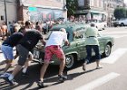 Renault Dauphine  Renault Dauphine, bouchon de Joigny, 1 septembre 2024