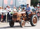 Renault tracteur  Renault tracteur, bouchon de Joigny, 1 septembre 2024