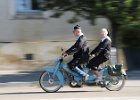 Mobylette tandem  Mobylette tandem, 10e bouchon de Joigny, 7 septembre 2025