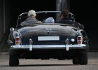 Mercedes 190 SL  Mercedes 190 SL, Les grandes heures automobiles, Montlhéry, 26 septembre 2015
