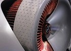 Mercedes EQ Silver arrow  Le détail ultime : les pneus gravé du logo Mercedes