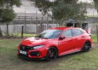 Honda Civic Type-R 2018  Honda Civic Type-R 2018, Montlhéry Festival du centenaire, circuit de Linas-Montlhéry, 13 octobre 2024