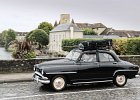 Simca Aronde  Simca Aronde, bouchon de Nemours, 3 octobre 2021