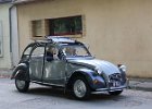 Citroën 2cv Charleston  Citroën 2cv Charleston, bouchon de Nemours, 5 octobre 2025