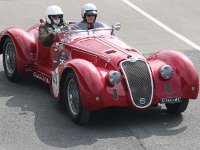 Alfa-Romeo 6C2500 Touring 1939  Alfa-Romeo 6C2500 Touring 1939, Vintage Revival Montlhery, 8 mai 2022