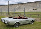 Ford Mustang cabriolet  Ford Mustang cabriolet, Autodrome Héritage Festival, Circuit de Linas-Montlhéry, 25 juin 2017