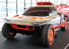 Audi RSQ e-tron E2 Dakar 2024  Audi RSQ e-tron E2 Dakar 2024, Rétromobile, 3 février 2024