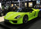 Porsche 918 Spyder  Porsche 918 Spyder, Rétromobile, 5 février 2025