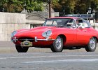 Jaguar E-type coupé  Jaguar E-type coupé, 10ème traversée de Paris estivale, 30 juillet 2017
