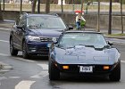 Chevrolet Corvette  Chevrolet Corvette, traversée de Paris, 30 août 2020
