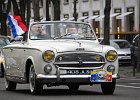 Peugeot 403 cabriolet  Peugeot 403 cabriolet, 16e traversée de Paris hivernale, 10 janvier 2016