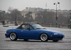 Mazda MX5  Mazda MX5, 17e traversée de Paris hivernale, 8 janvier 2017