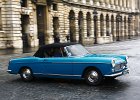 Peugeot 404 cabriolet  Peugeot 404 cabriolet, 17e traversée de Paris hivernale, 8 janvier 2017