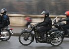 Velocette  Velocette, 17e traversée de Paris hivernale, 8 janvier 2017