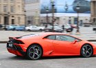 Lamborghini Huracan LP640-4 2020  Lamborghini Huracan LP640-4 2020, Traversée de Paris hivernale 31 janvier 2021
