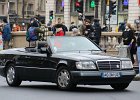Mercedes 320 cabriolet 1995  Mercedes 320 cabriolet 1995, Traversée de Paris hivernale 31 janvier 2021