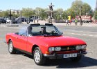 Peugeot 504 cabriolet  Peugeot 504 cabriolet, Traversée de Paris "hivernale" 17 avril 2022