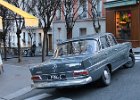 Mercedes 200 D  Mercedes 200 D, Traversée de Paris hivernale 15 janvier 2023