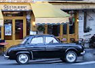 Renault Dauphine  Renault Dauphine, Traversée de Paris hivernale 15 janvier 2023