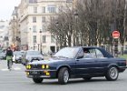 BMW 325i cabriolet 1988  BMW 325i cabriolet 1988, Traversée de Paris hivernale 12 janvier 2025
