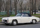 Mercedes 190 SL 1961  Mercedes 190 SL 1961, Traversée de Paris hivernale 12 janvier 2025
