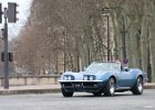 Chevrolet Corvette C3 cabriolet, Traversée de Paris hivernale, 25 janvier 2026